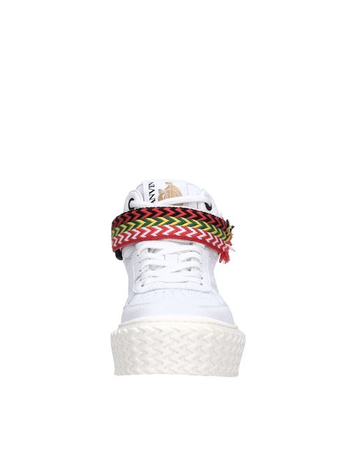 Leather trainers LANVIN PARIS | FW-SKLK04-ADRI-P23BIANCO